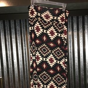 Aztec Promt Maxi Skirt